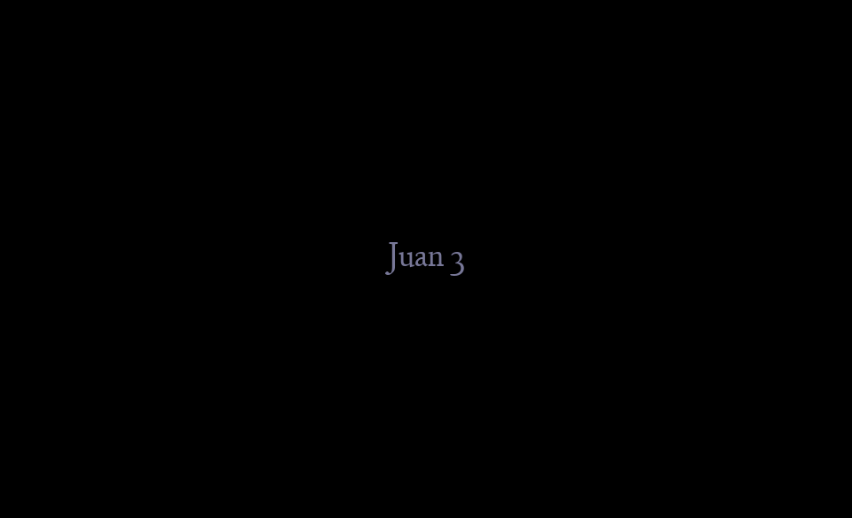 Juan 3