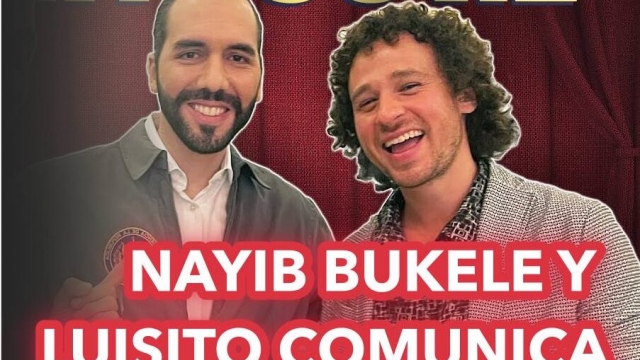 Nayib Bukele envía mensaje de Dios a los jóvenes en entrevista con Luisito Comunica