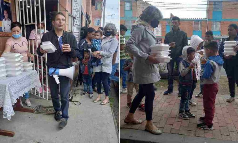Colombia: Evangelista abre comedor comunitario para personas con necesidad