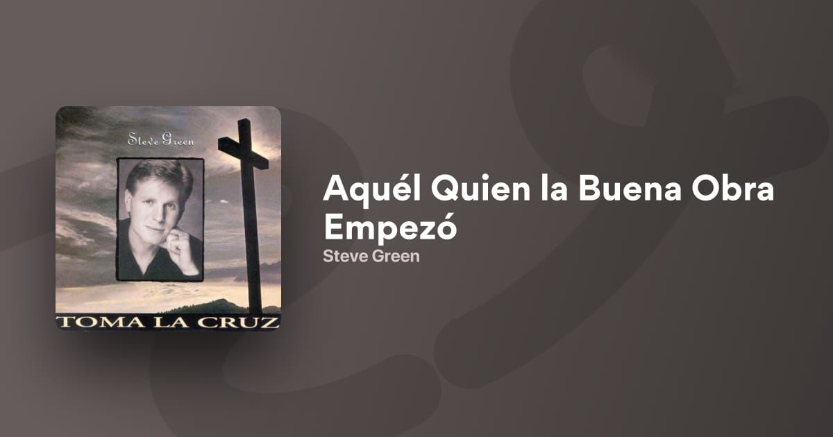 aquel quien la buena obra